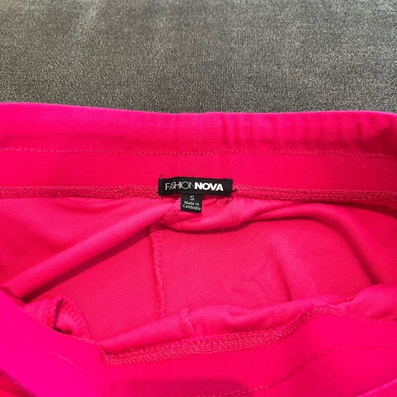 Fashion Nova velour matching sweatsuit in pink size small - Picture 7 of 11